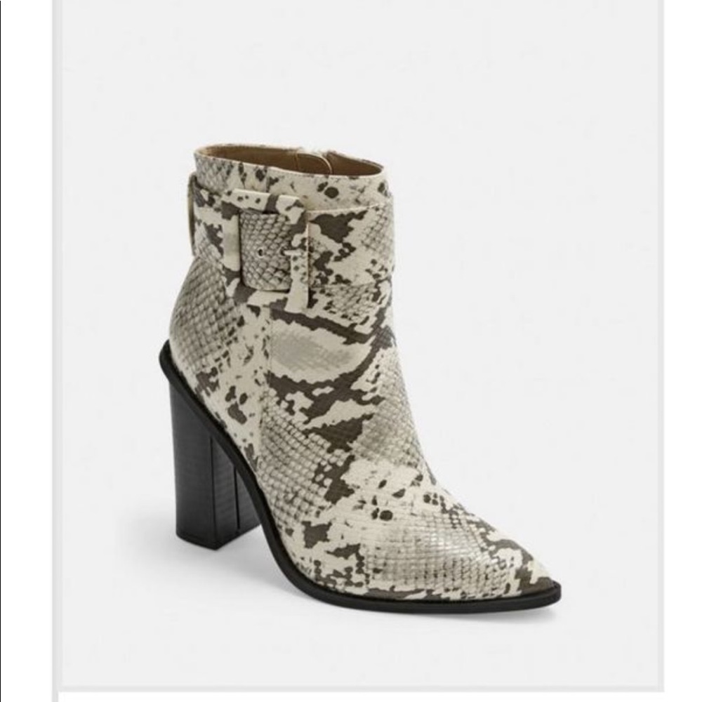 Misssguided Snakeskin Boots